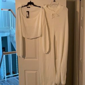 Crop top and pants
